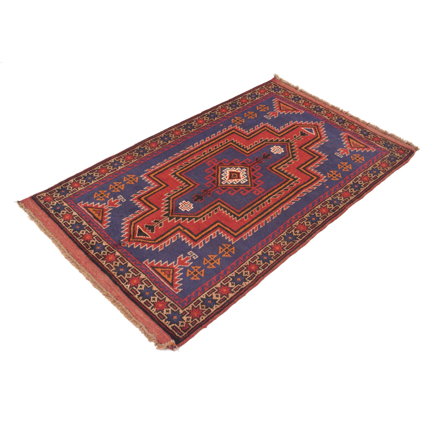 Baluch Small Size Rug 2' 11" x 4' 9" ft / 90 x 145 cm - No. R19223