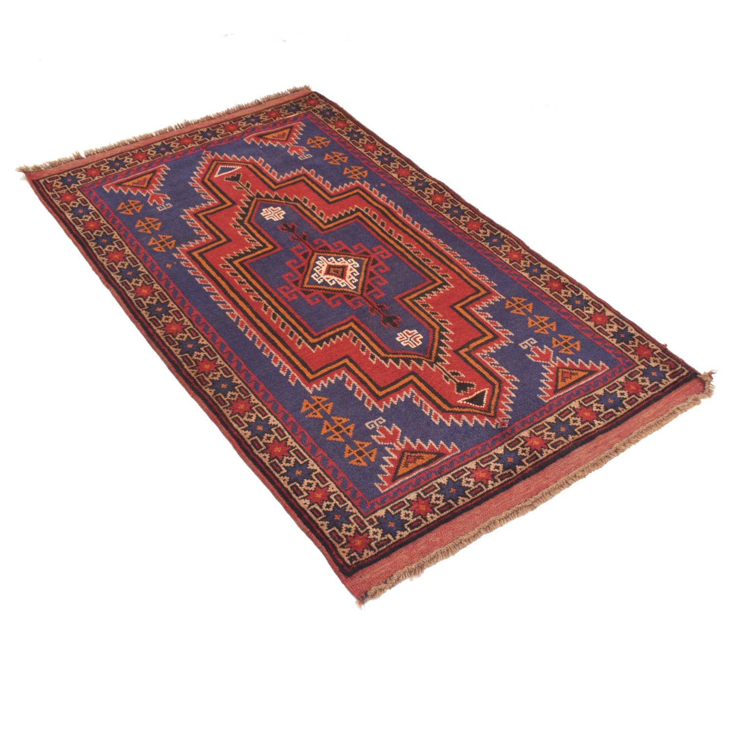 Baluch Small Size Rug 2' 11" x 4' 9" ft / 90 x 145 cm - No. R19223