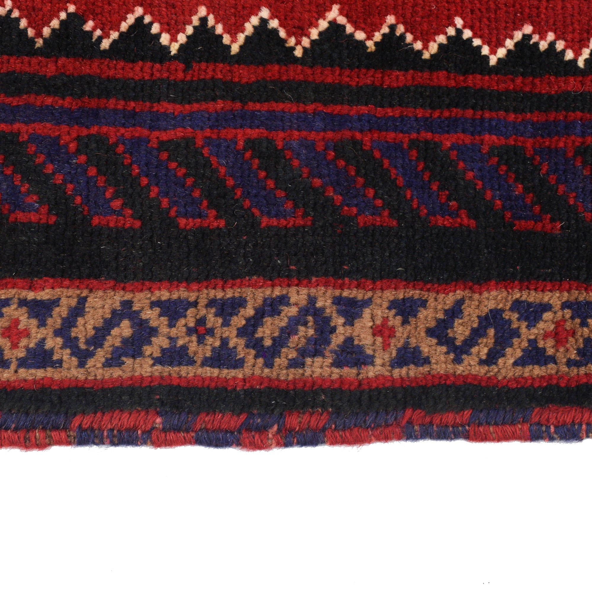 Handmade Balochi Carpet 2' 10" x 4' 10" ft / 87 x 147 cm - No. R19225