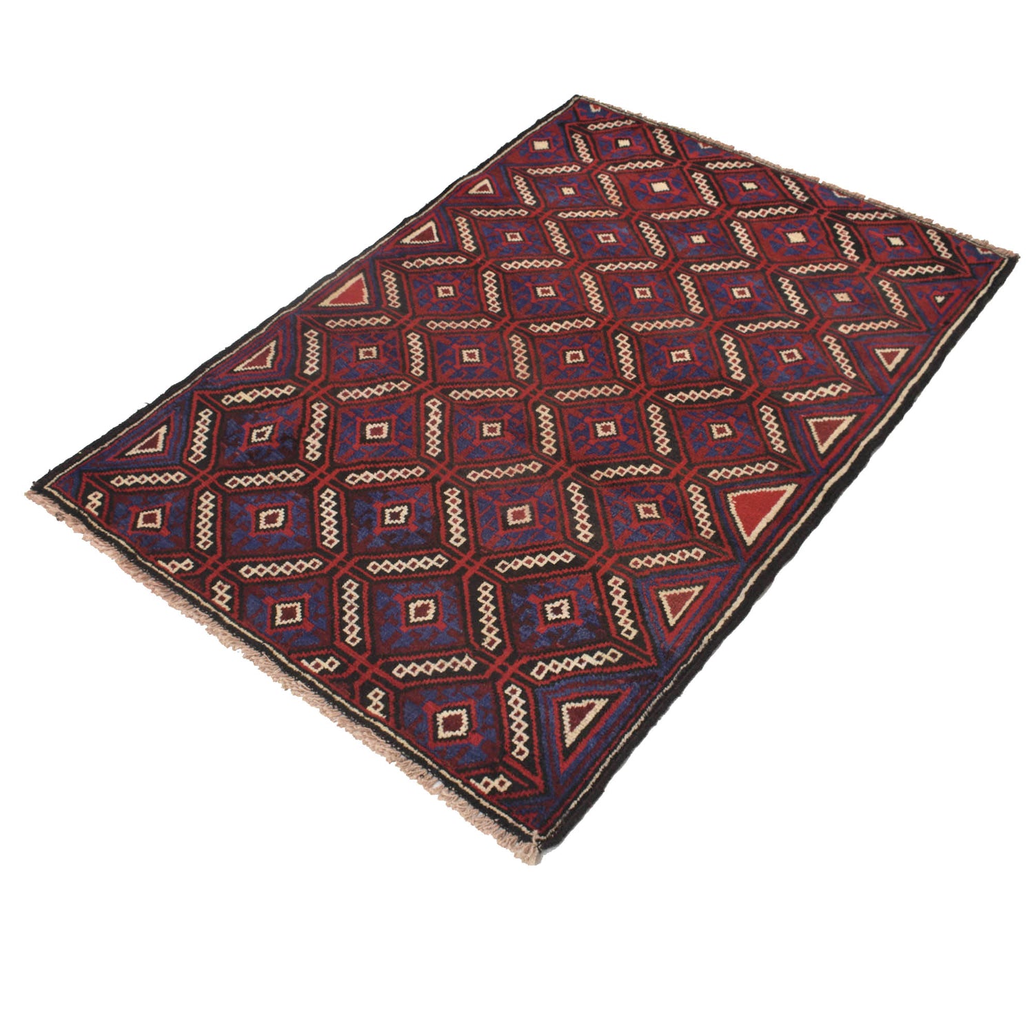 Baluch Small Size Rug 3' 2" x 4' 7" ft / 96 x 140 cm - No. R19336