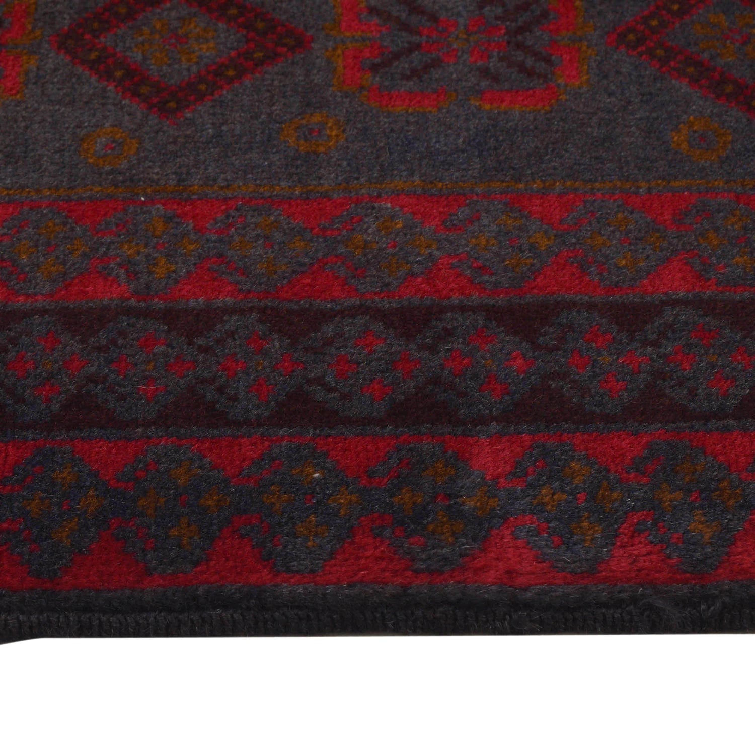 Traditional Baloch Rug 3' 10" x 6' 6" ft / 117 x 198 cm - No. R19351