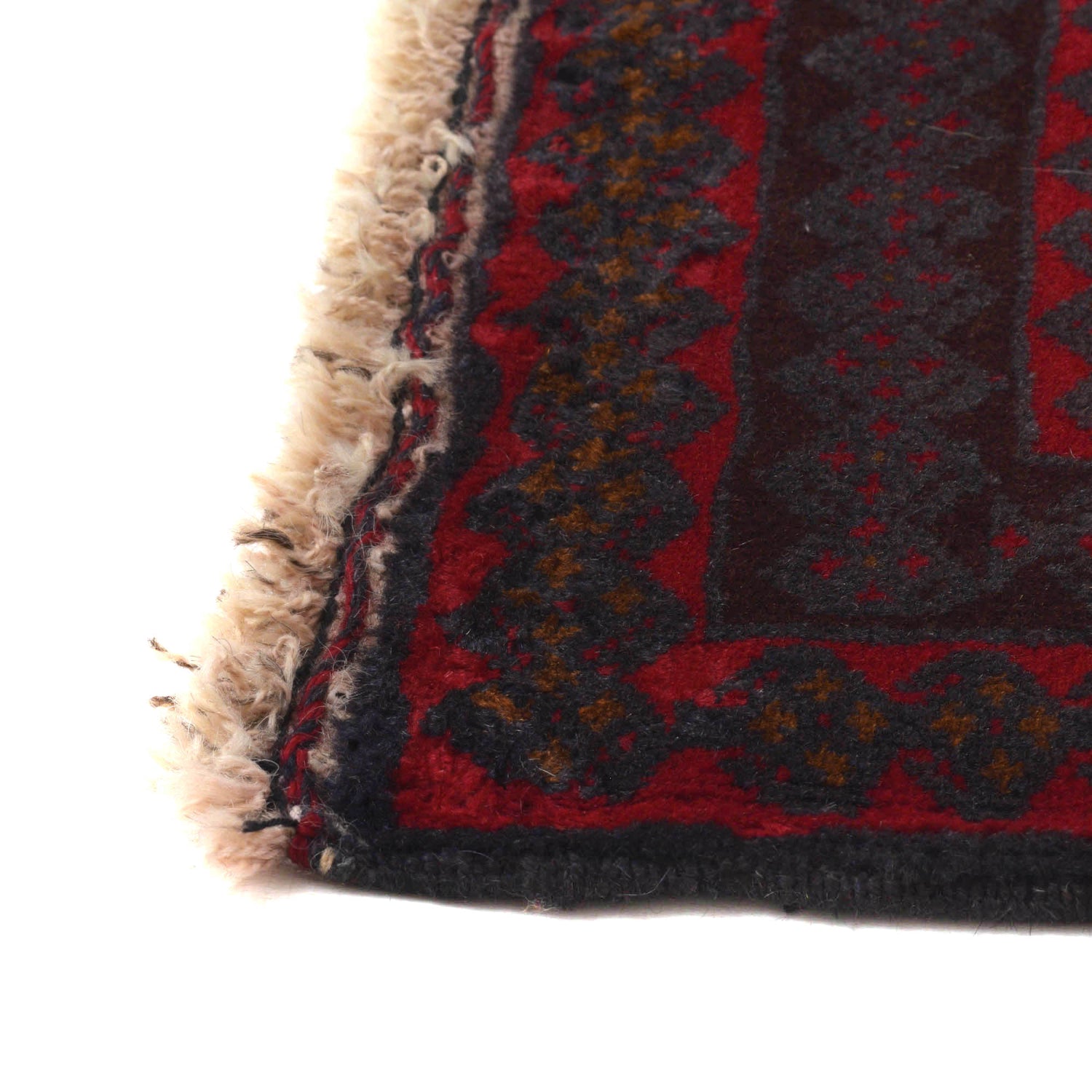 Traditional Baloch Rug 3' 10" x 6' 6" ft / 117 x 198 cm - No. R19351