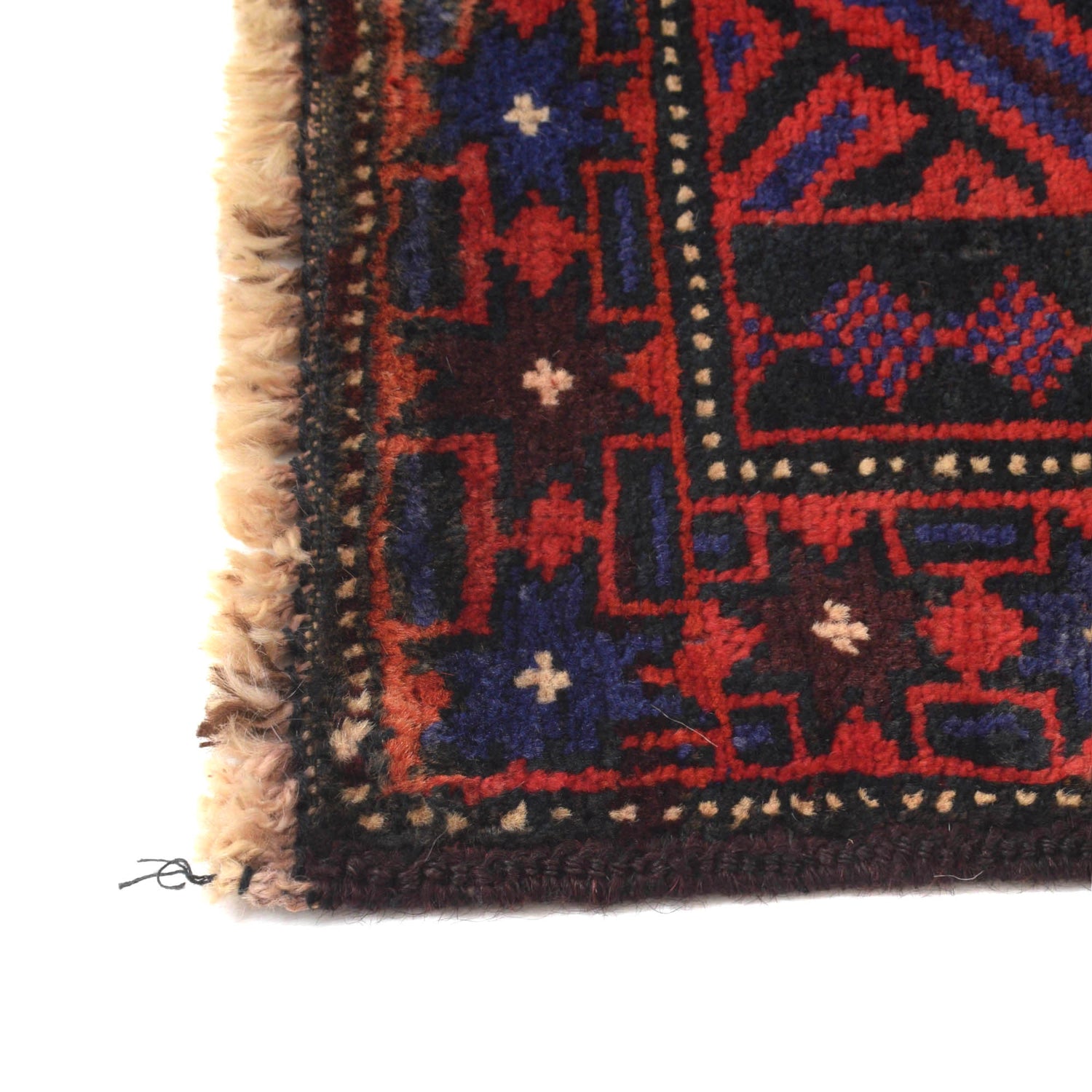 Handmade Balochi Carpet 2' 11" x 4' 6" ft / 88 x 138 cm - No. R19354