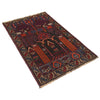 Handmade Prayer Rug 2' 10" x 4' 8" ft / 87 x 143 cm - R19355