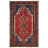 Handmade Balochi Carpet 2' 10" x 4' 6" ft / 86 x 138 cm - No. R19378