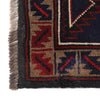 Handmade Balochi Carpet 2' 7" x 4' 9" ft / 80 x 145 cm - No. R19389