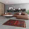Small Prayer Carpet 3' 3" x 4' 9 ft / 98 x 146 cm - R19562