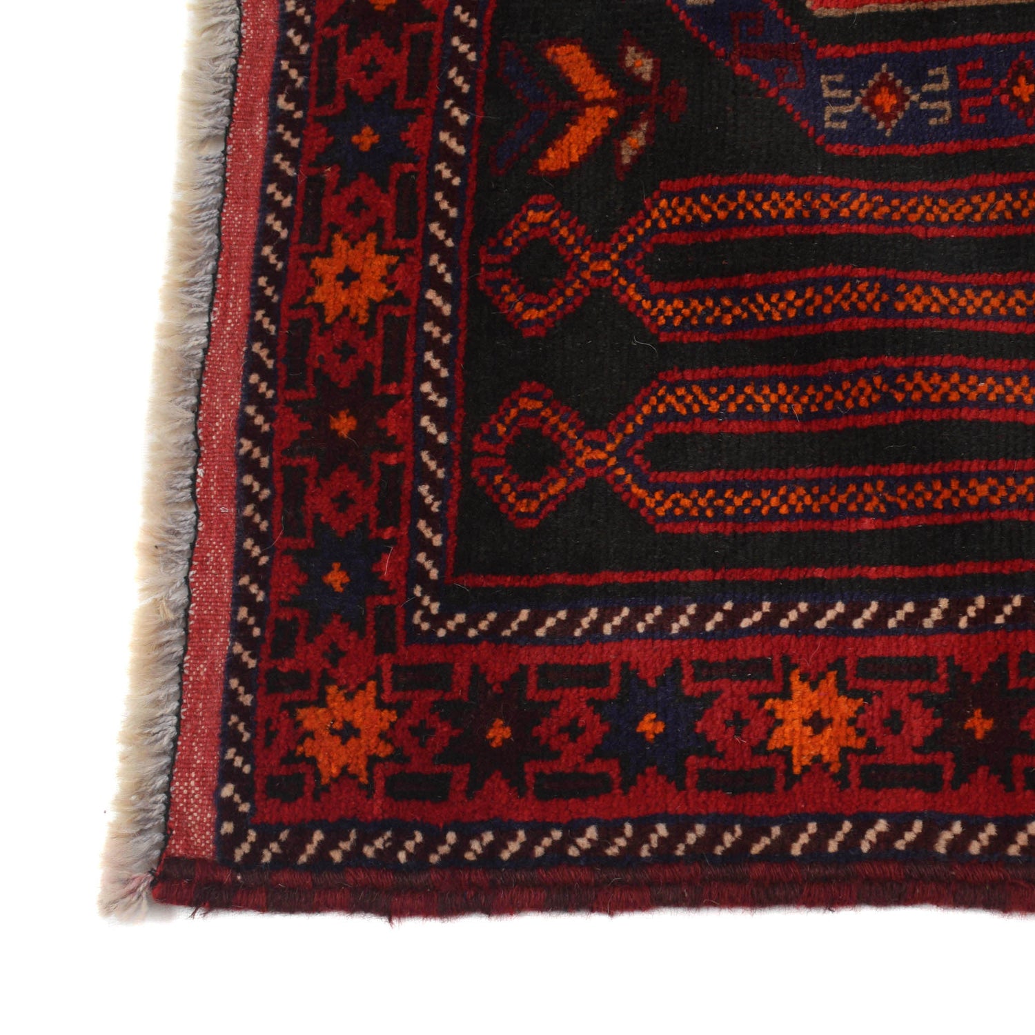 Small Prayer Carpet 3' 3" x 5' 3" ft / 99 x 161 cm - R19563