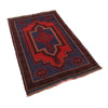 Handmade Balochi Carpet 3' 0" x 4' 8" ft / 92 x 141 cm - No. R19566