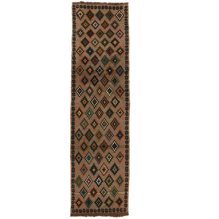 Afghan Baluchi Hallway Runner 2' 10" x 9' 6" ft / 86 x 290 cm - No. R19594