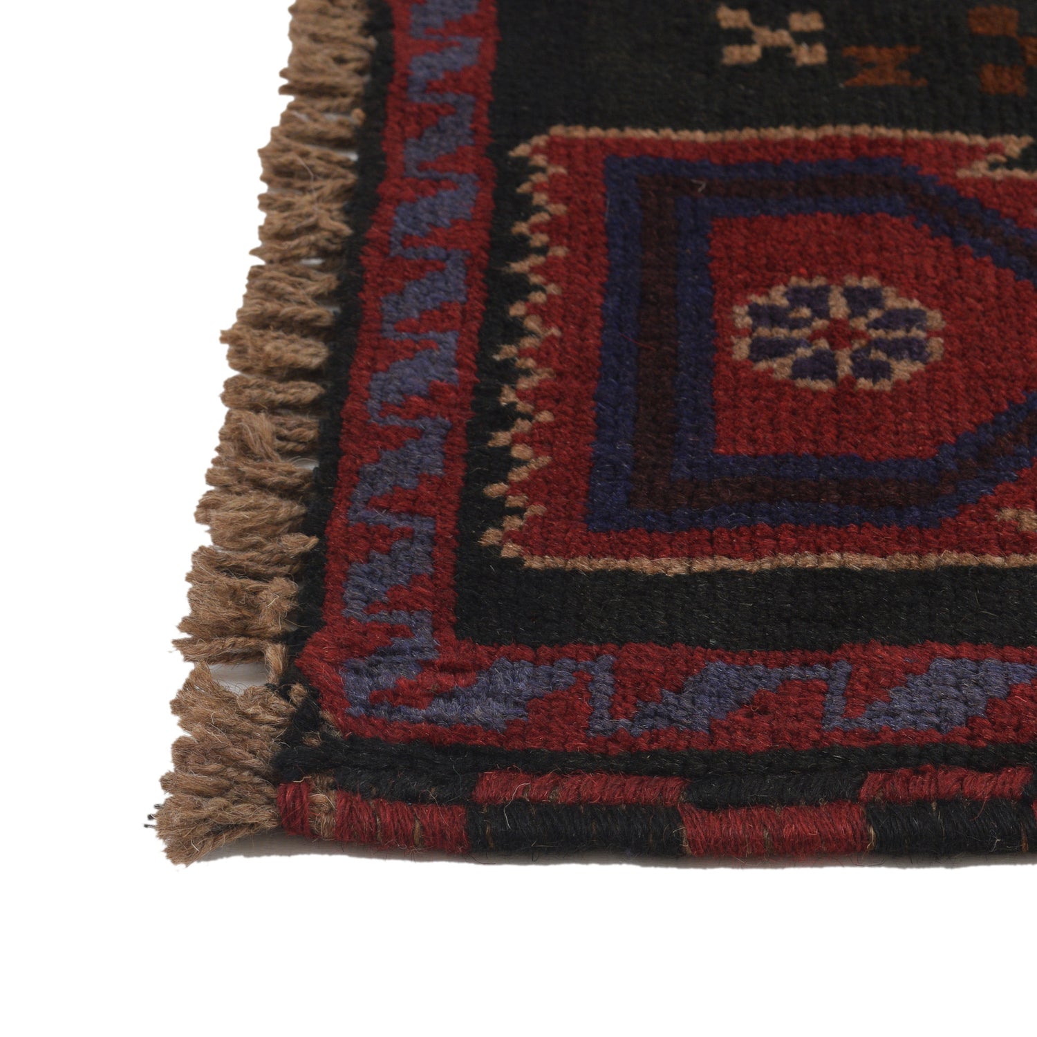 Handmade Balochi Carpet 3' 0" x 4' 6" ft / 92 x 137 cm - No. R19605