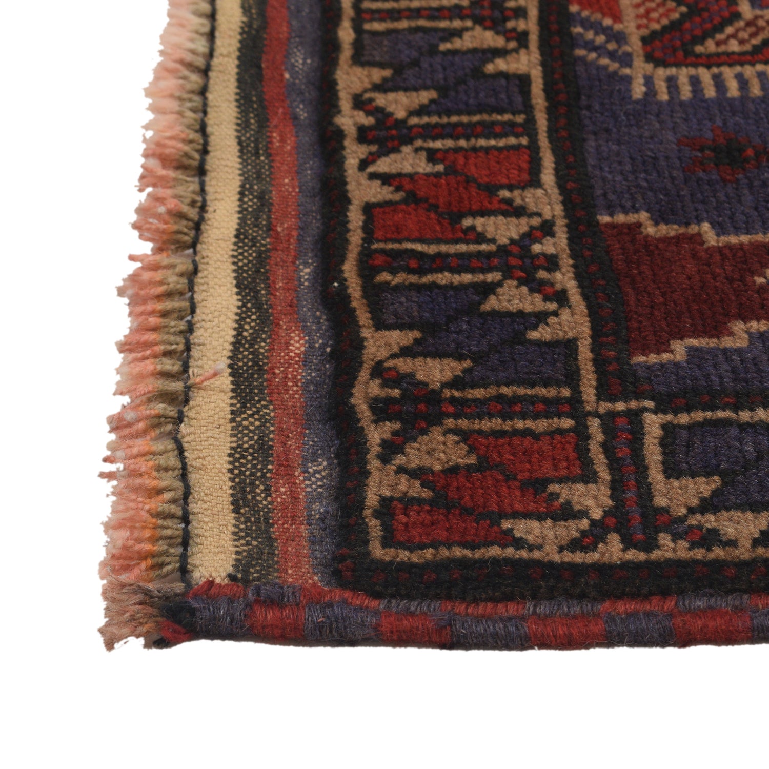 Hand Knotted Prayer Rug 3' 2" x 4' 8" ft / 96 x 143 cm - R19609