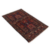 Hand Knotted Prayer Rug 2' 8" x 4' 2" ft / 81 x 128 cm - No. R19618