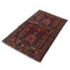 Hand Knotted Prayer Rug 2' 8" x 4' 2" ft / 81 x 128 cm - No. R19618
