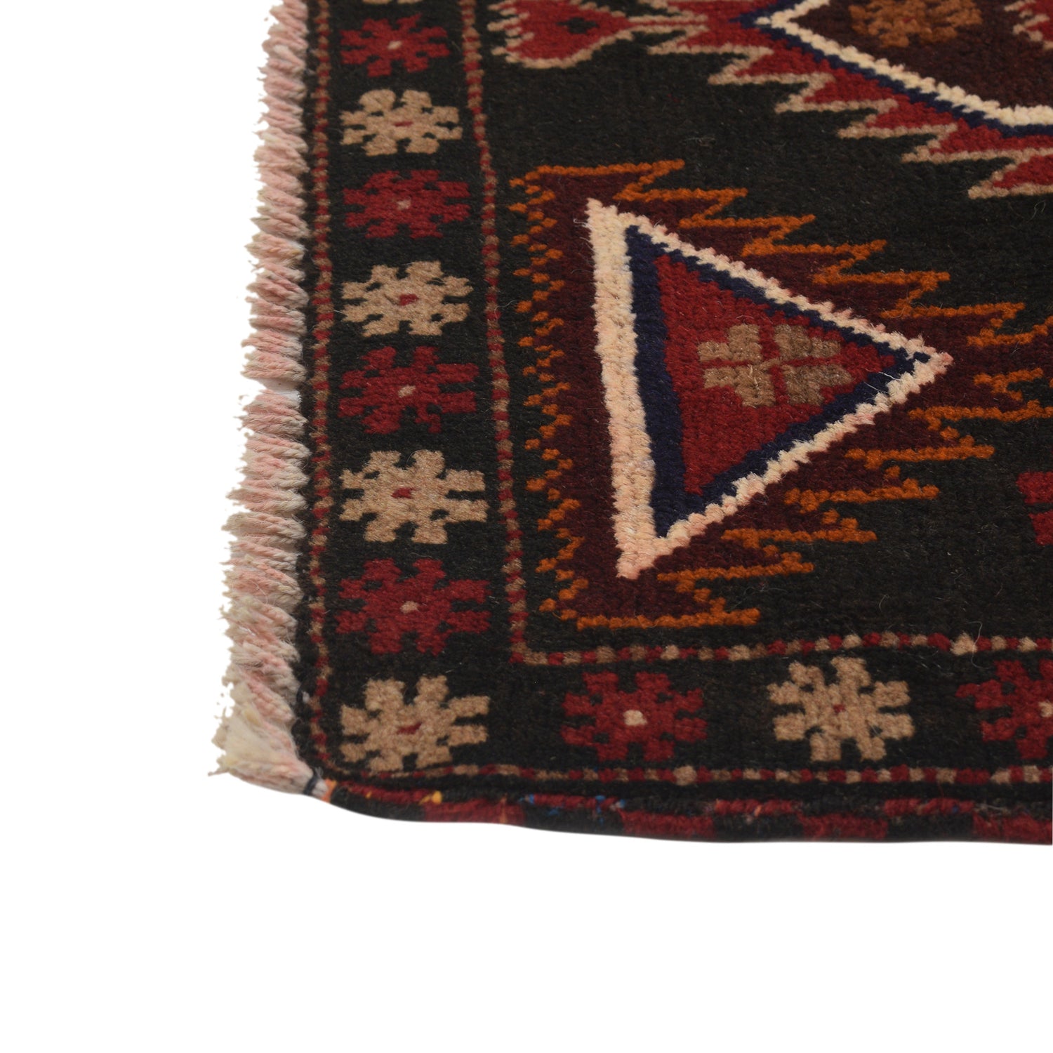 Handmade Balochi Carpet 2' 8" x 4' 1" ft / 82 x 124 cm - No. R19620
