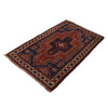 Handmade Balochi Carpet 2' 9" x 4' 4" ft / 85 x 131 cm - No. R19637