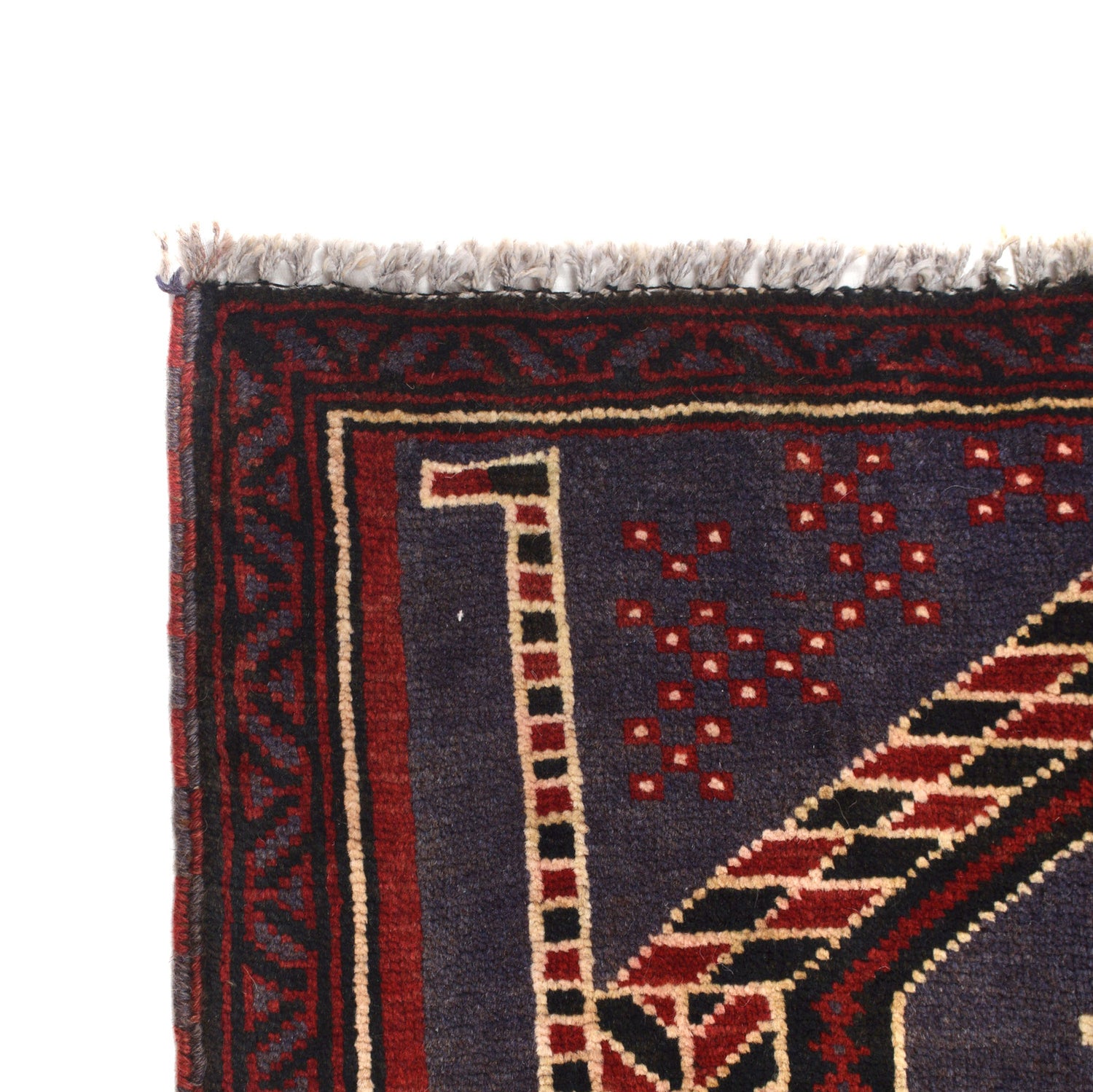 Small Prayer Carpet 2' 11" x 4' 8" ft / 90 x 142 cm - R19645