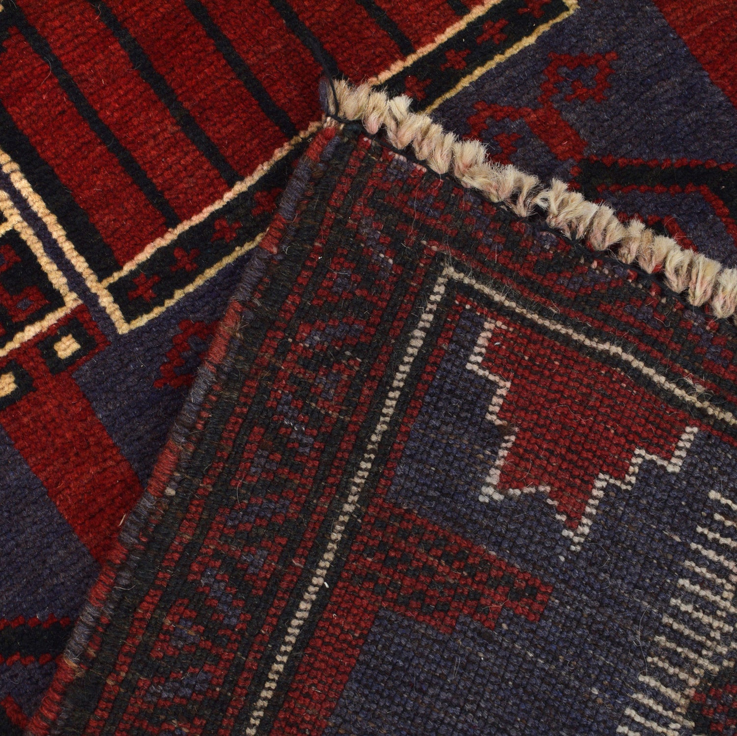 Small Prayer Carpet 2' 11" x 4' 8" ft / 90 x 142 cm - R19645