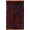 Small Prayer Carpet 3' 0" x 4' 10" ft / 92 x 147 cm - R19718