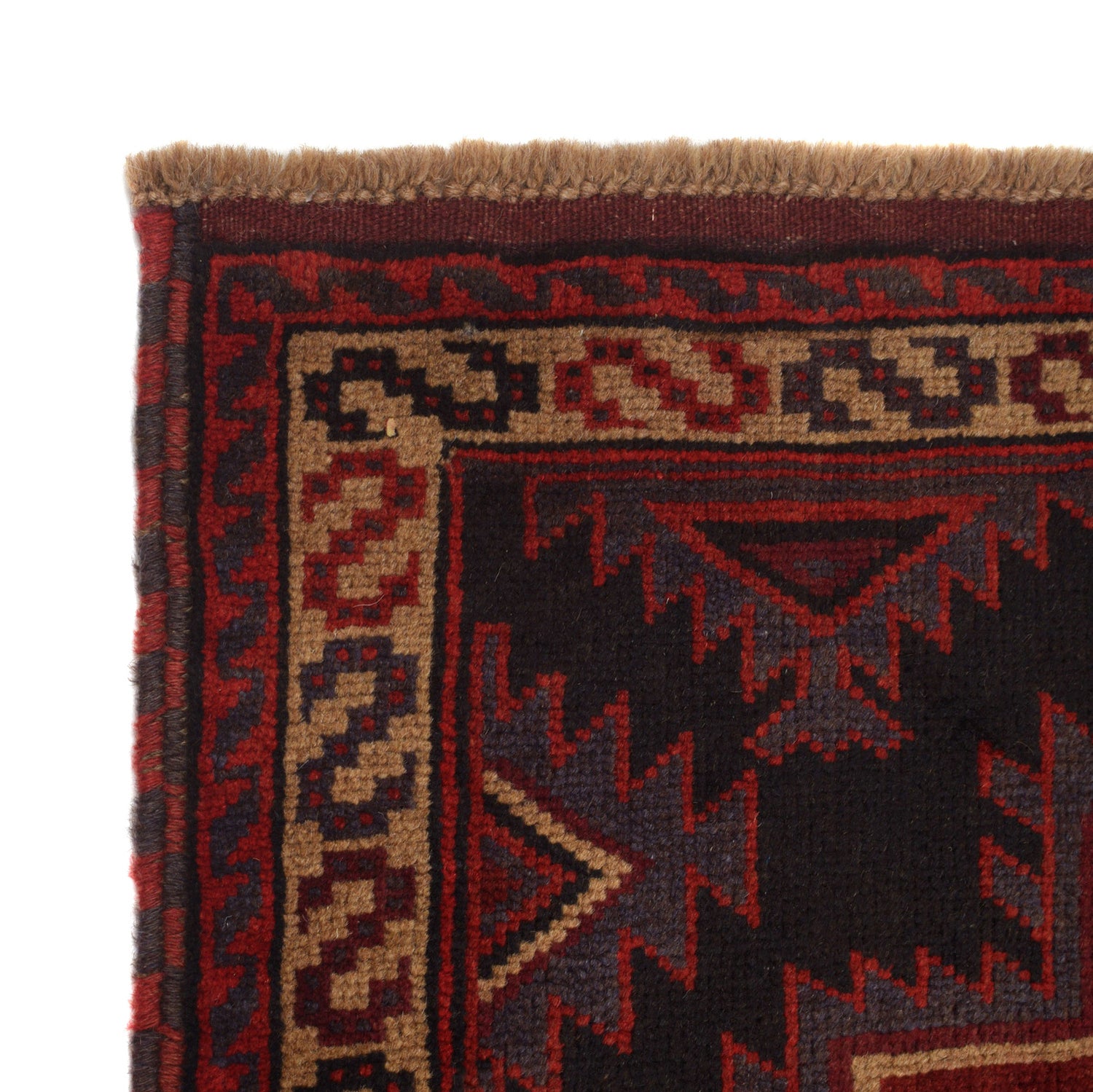 Handmade Balochi Carpet 2' 11" x 4' 6" ft / 90 x 138 cm - No. R19723