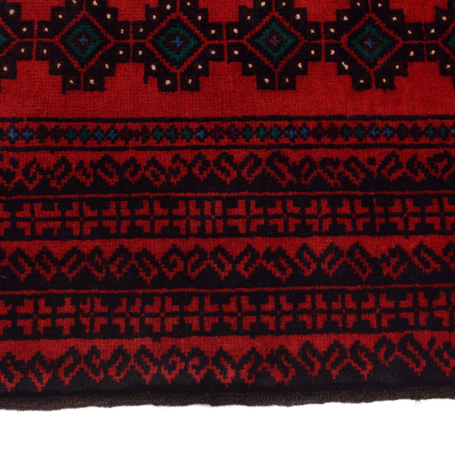 Red Baluchi Rug 2' 8" x 4' 9" ft / 82 x 144 cm - No. R19740