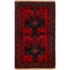 Red Baluchi Rug 2' 10" x 4' 10" ft / 86 x 148 cm - No. R19760