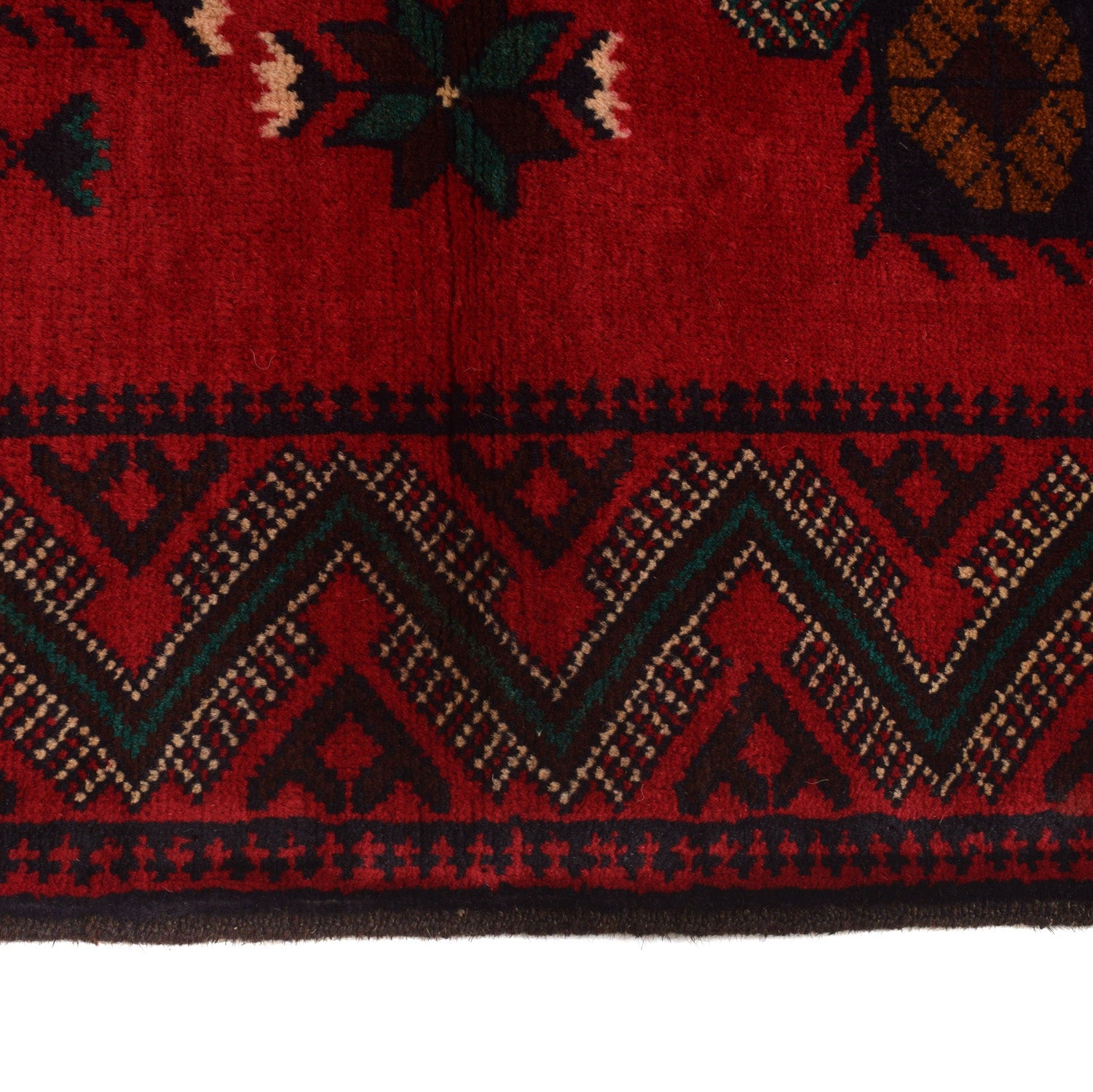Red Baluchi Rug 2' 10" x 4' 10" ft / 86 x 148 cm - No. R19760