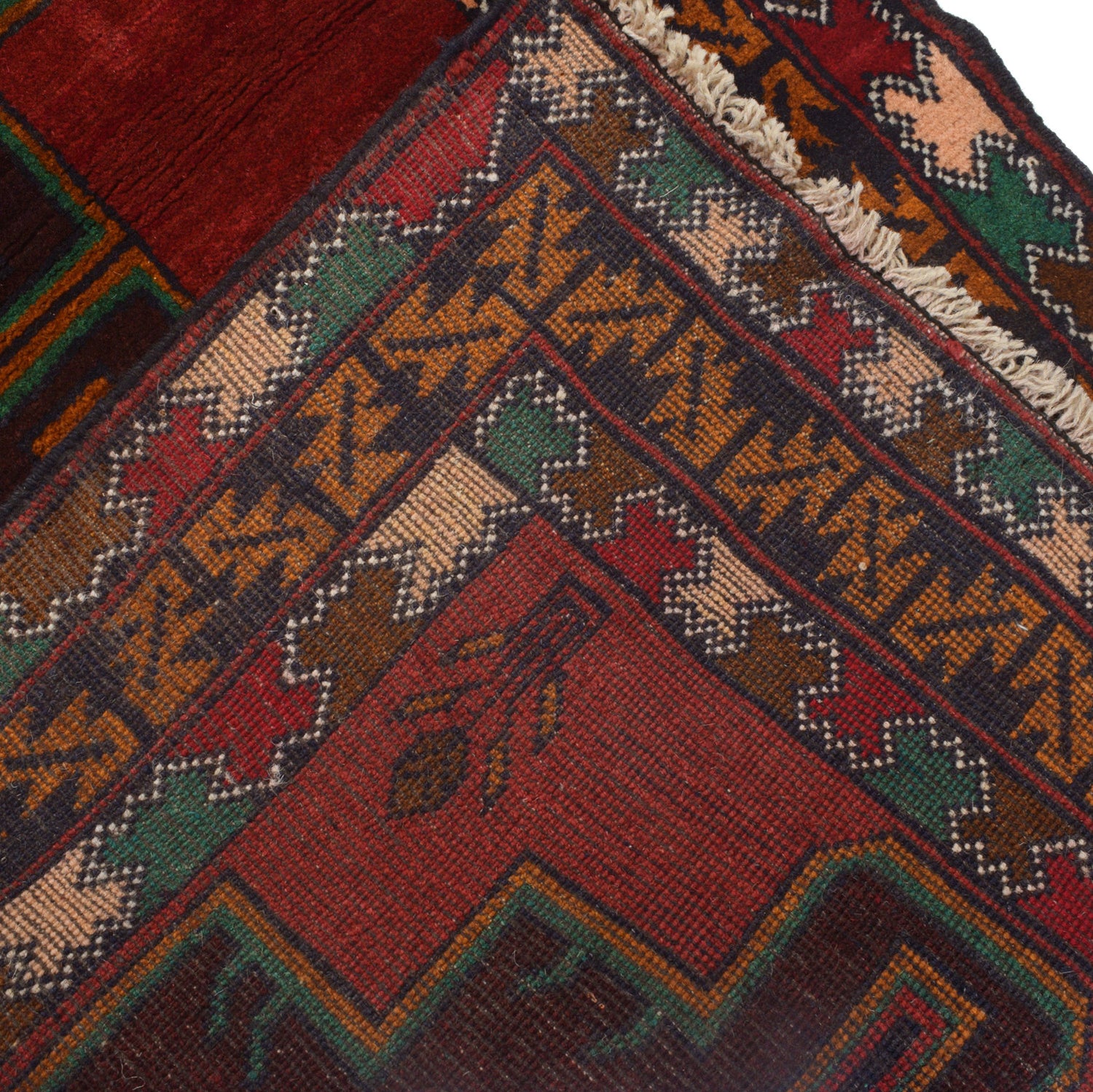 Handmade Baluchi Rug 2' 10" x 5' 4" ft / 87 x 162 cm - No. R19781