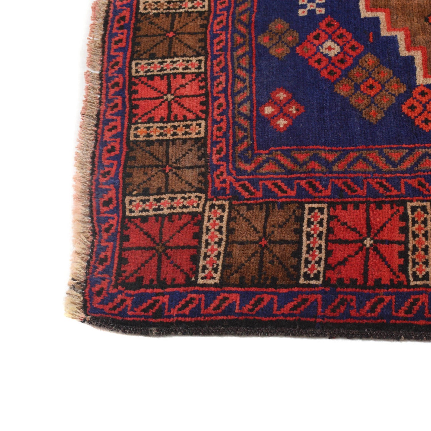 Tribal Baloch Rug 4' 5" x 6' 2" ft / 134 x 188 cm - No. R19938