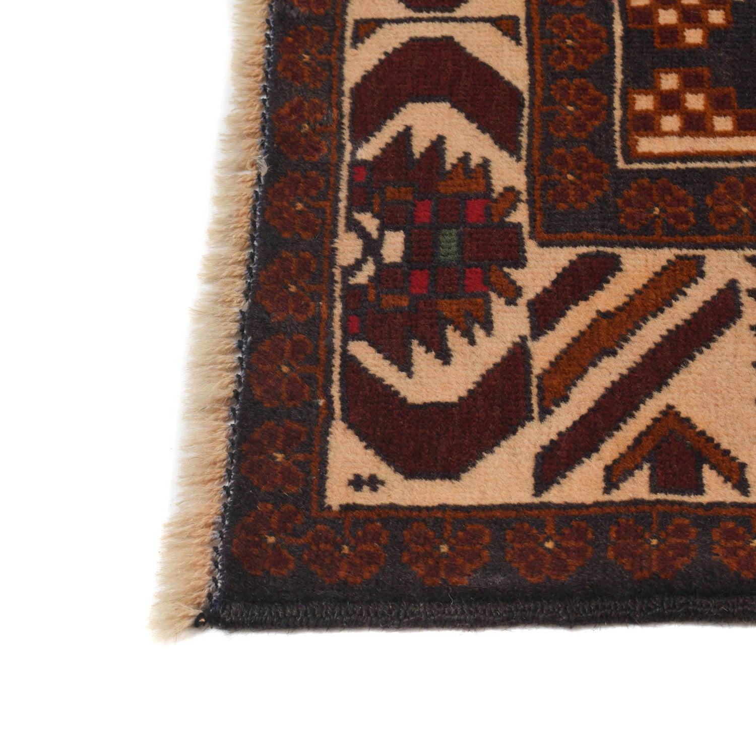 Tribal Baloch Rug 3' 5" x 6' 4" ft / 104 x 194 cm - No. R19939