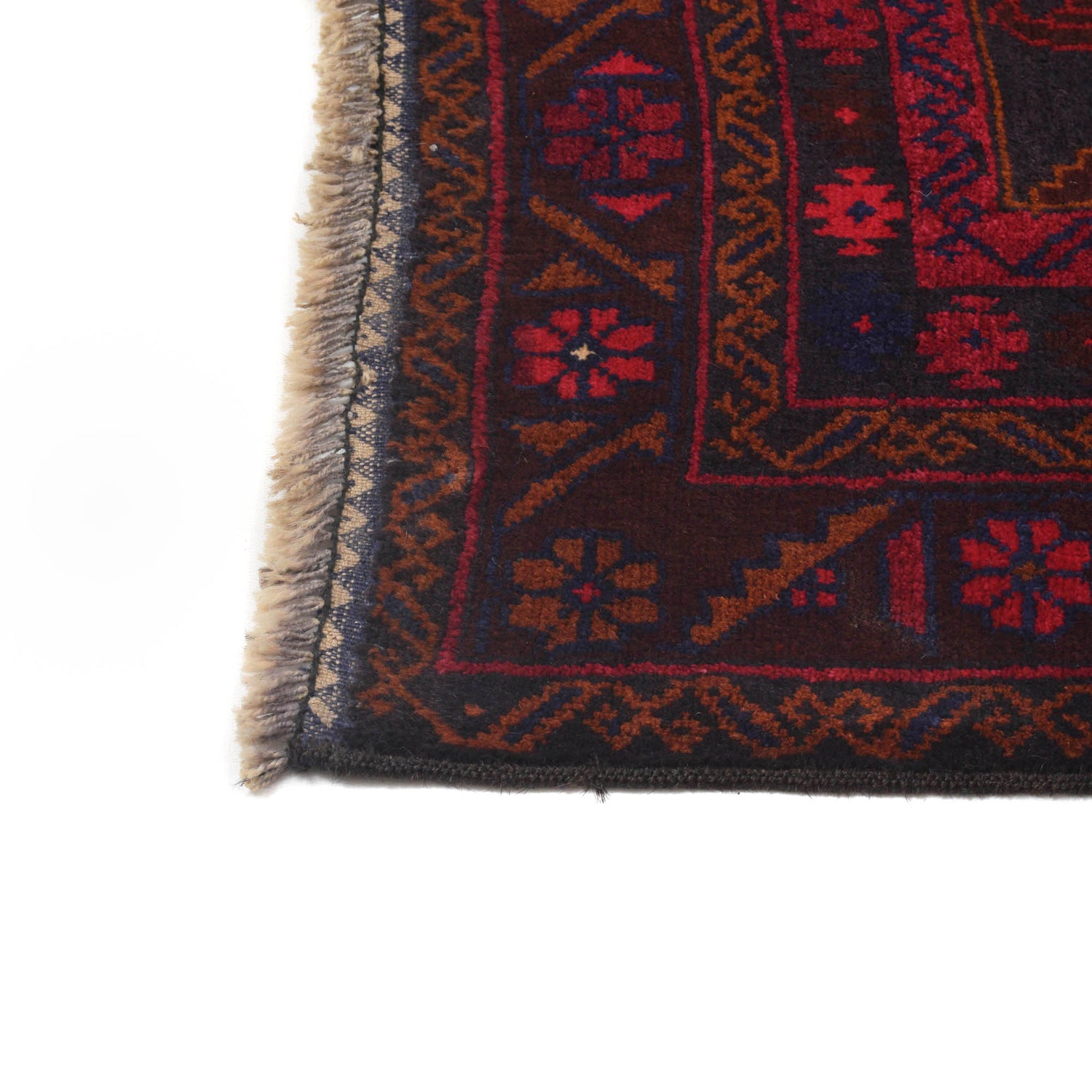 Handmade Baluchi Rug 4' 1" x 7' 3" ft / 124 x 220 cm - No. R19960
