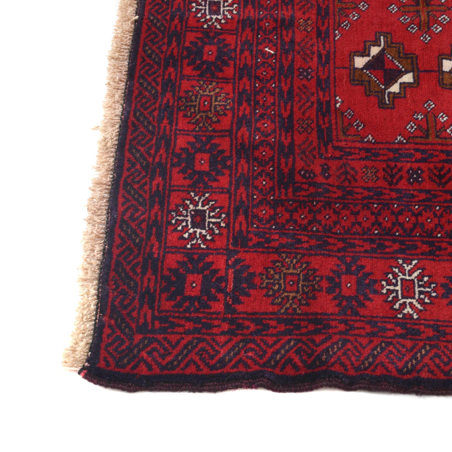 Tribal Baloch Rug 4' 2" x 5' 5" ft / 128 x 164 cm - No. R19978