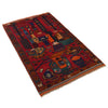Red Baluchi Rug 2' 10" x 4' 8" ft / 87 x 141 cm - No. R20799