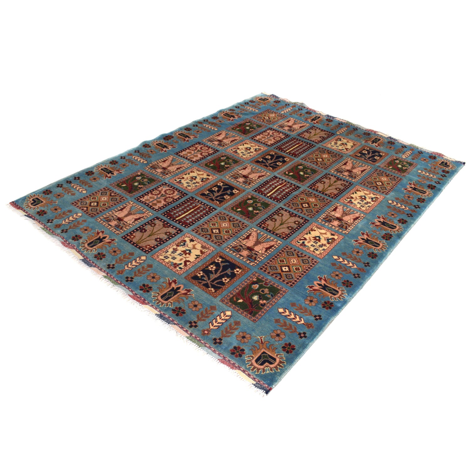 Fine Quality Afghan Carpet 4' 10" x 6' 4" ft / 148 x 192 cm - No. R21351