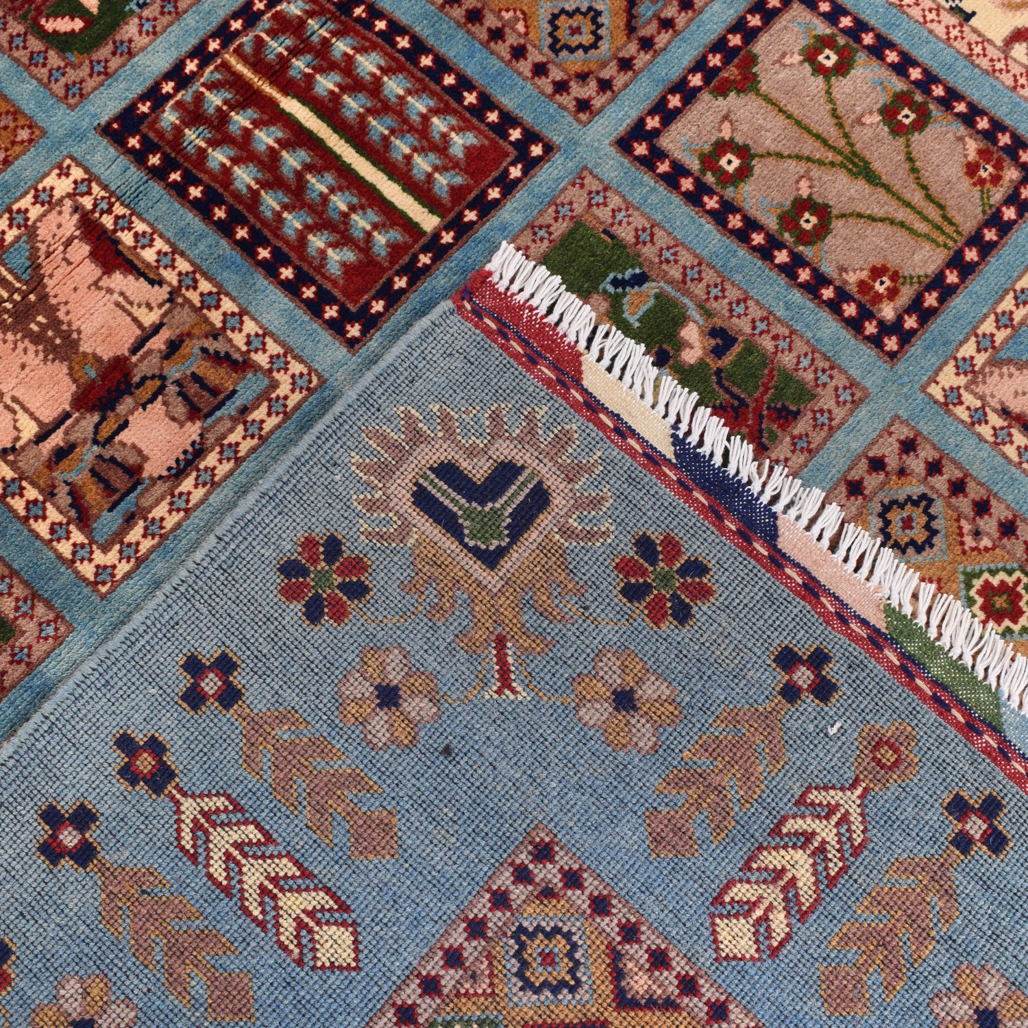 Fine Quality Afghan Carpet 4' 10" x 6' 4" ft / 148 x 192 cm - No. R21351