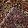 Authentic Hand-Knotted Afghan Rug 5' 1" x 6' 9" ft / 155 x 206 cm - No. R21353