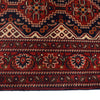 Authentic Hand-Knotted Afghan Rug 5' 5" x 6' 8" ft / 166 x 202 cm - No. R21355