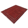 Deep Red Color Khoja Roshnai Area Rug 5' 0" x 6' 6" ft / 153 x 198 cm - No. R21453