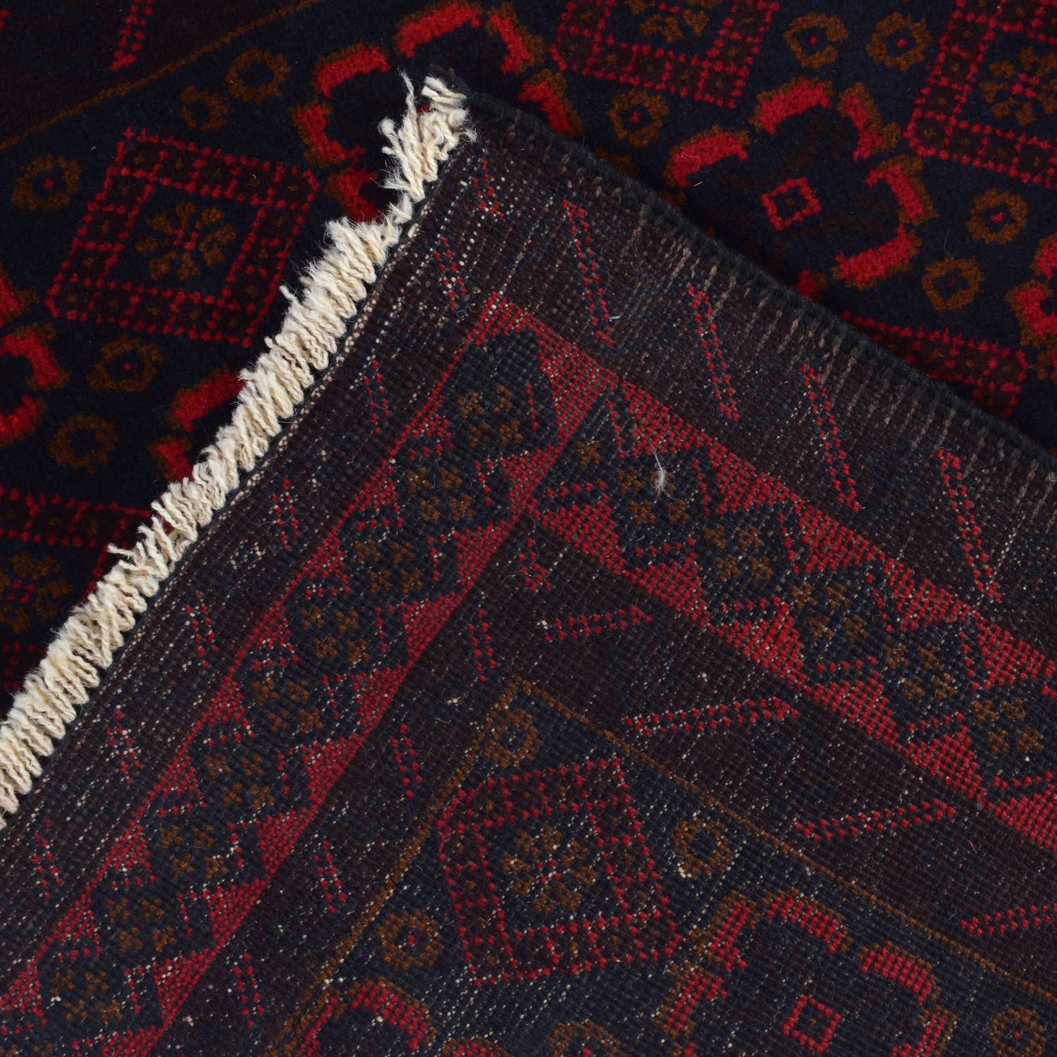 Hand Knotted Baluchi Rug 3' 0" x 4' 5" ft / 91 x 135 cm - No. R21511