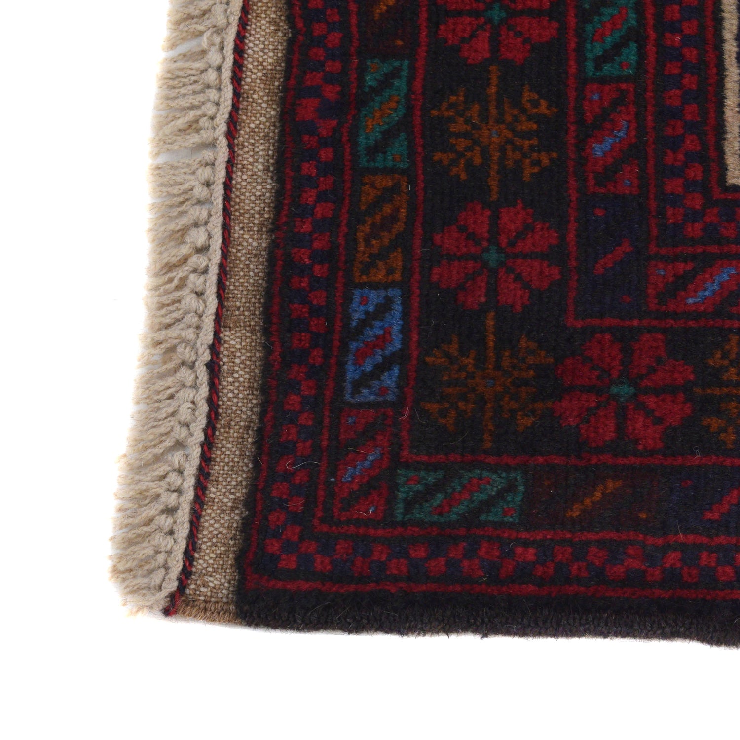 Hand Knotted Prayer Rug 3' 0" x 5' 2" ft / 92 x 157 cm - R21512