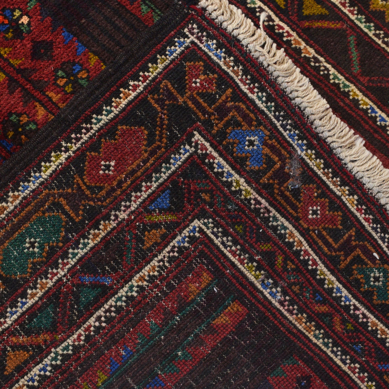 Hand Knotted Prayer Rug 2' 11" x 4' 7" ft / 88 x 140 cm - R21514