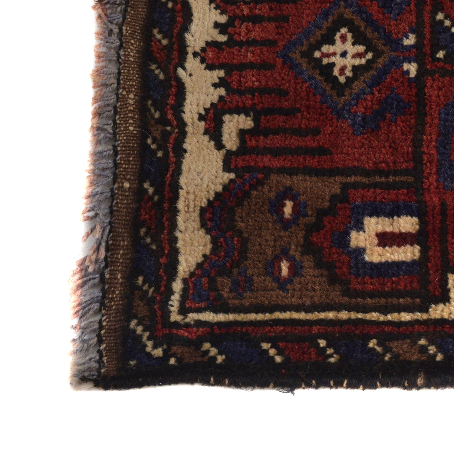 Handmade Balochi Carpet 3' 1" x 4' 1" ft / 94 x 124 cm - No. R21530