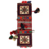 Hand Knotted Saddle Bag Area Rug 1' 0" x 2' 11" ft / 30 x 88 cm - No. R21678