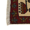 Handmade Afghan War Area Rug 2' 7" x 4' 0" ft / 80 x 123 cm - No. R21691