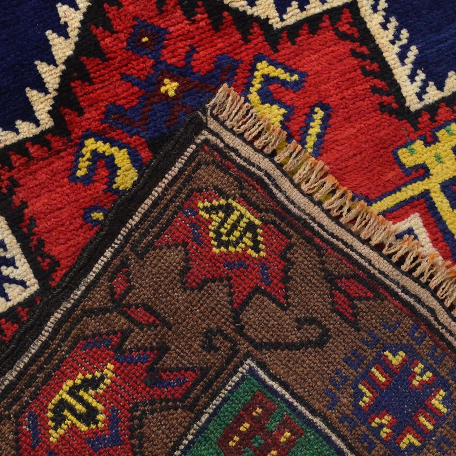 Hand Knotted Baluchi Rug 2' 10" x 4' 9" ft / 87 x 145 cm - No. R21985