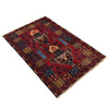 Tribal Baloch Rug 3' 0" x 4' 8" ft / 92 x 141 cm - No. R21997
