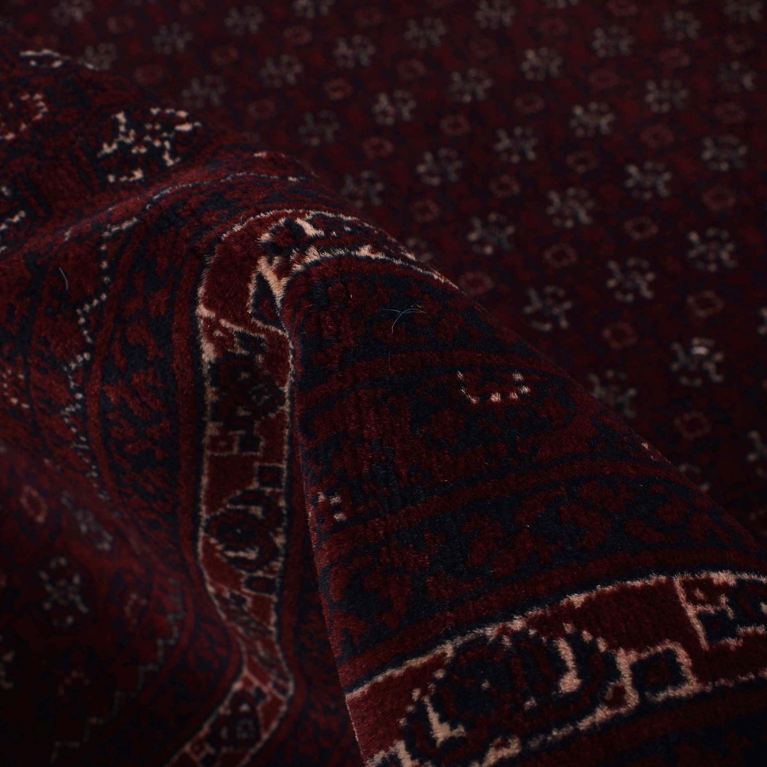 Hand Knotted Khoja Roshnai Carpet 6' 5" x 9' 7" ft / 196 x 291 cm - No. R22268