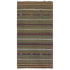 Hand Knotted Laghari Kilim 2' 10" x 4' 6" ft / 87 x 136 cm - No. R22276