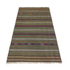 Hand Knotted Laghari Kilim 2' 10" x 4' 6" ft / 87 x 136 cm - No. R22276