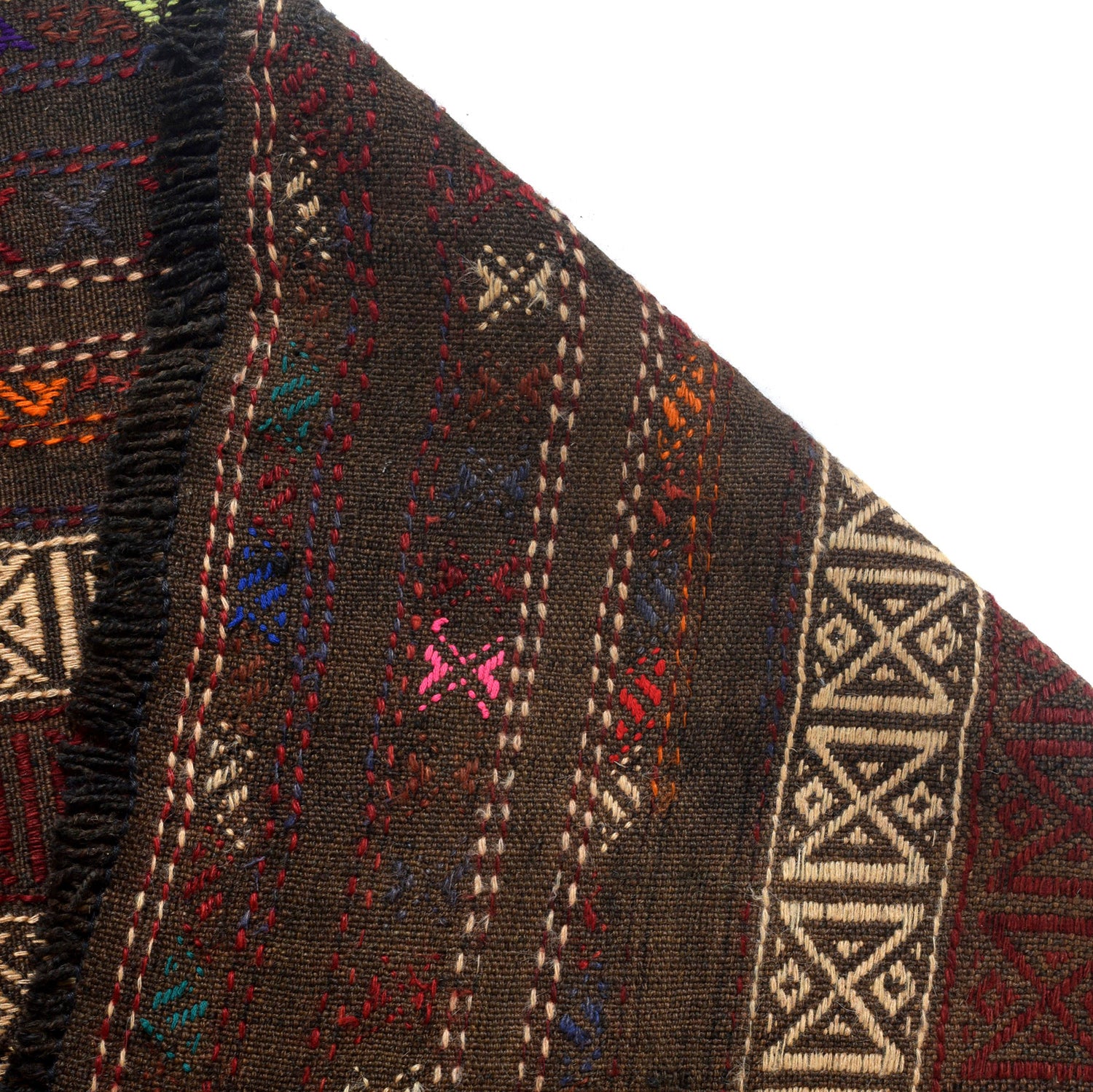 Handmade Flatweave Kilim 4' 7" x 9' 0" ft / 139 x 275 cm - No. R22279